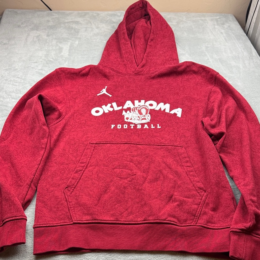 Jordan Oklahoma Sooners Football Hoodie